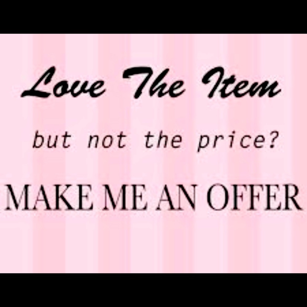 Make me an offer… will accept or counter!